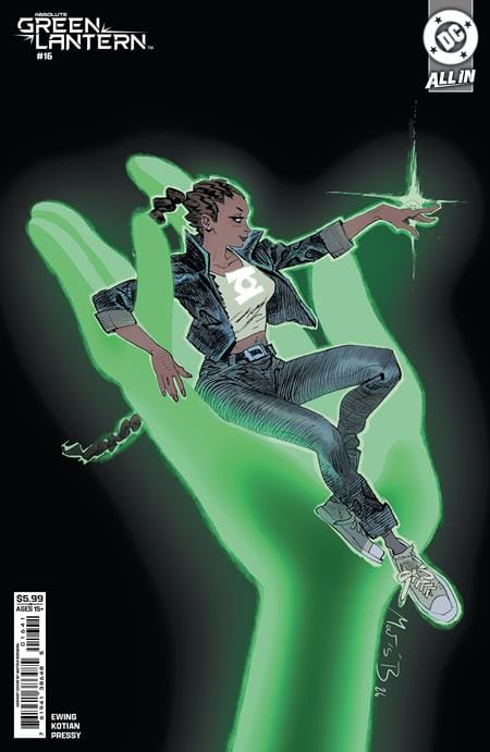 ABSOLUTE GREEN LANTERN #16 CVR D MATIAS BERGARA CARD STOCK VAR