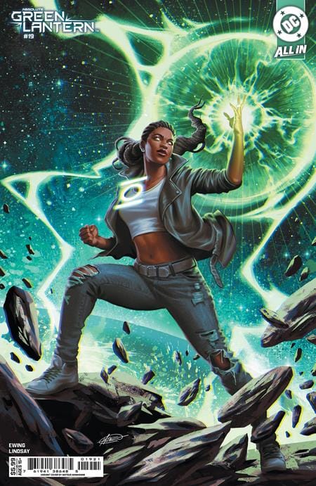 DC Comics Comic Books ABSOLUTE GREEN LANTERN #19 CVR B MATEUS MANHANINI CARD STOCK VAR (Release Date: 10/07/2026) 76194138648501921 0826DC0086