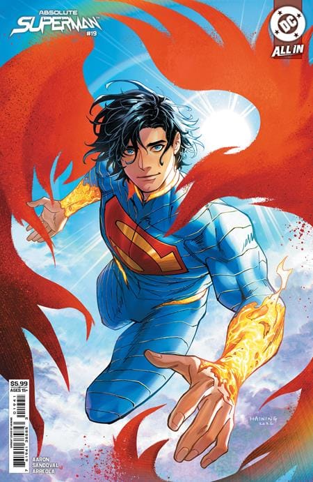 DC Comics Comic Books ABSOLUTE SUPERMAN #19 CVR D HAINING CARD STOCK VAR 76194138585301941 0326DC0025