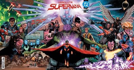 DC Comics Comic Books ABSOLUTE SUPERMAN #25 CVR A RAFA SANDOVAL GATEFOLD TRIPTYCH (Release Date: 11/04/2026) 76194138585302511 0926DC0056