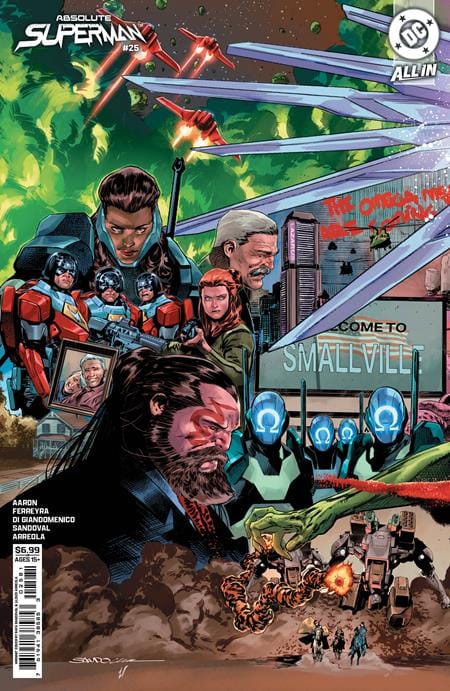 DC Comics Comic Books ABSOLUTE SUPERMAN #25 CVR H RAFA SANDOVAL LEFT CONNECTING CARD STOCK VAR (Release Date: 11/04/2026) 76194138585302581 0926DC0063
