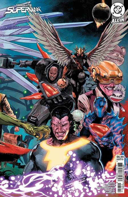 DC Comics Comic Books ABSOLUTE SUPERMAN #25 CVR J RAFA SANDOVAL RIGHT CONNECTING CARD STOCK VAR (Release Date: 11/04/2026) 76194138585302522 0926DC0065