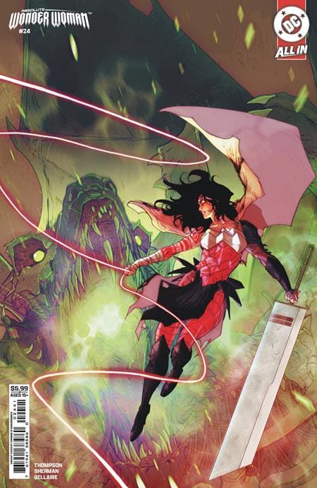 DC Comics Comic Books ABSOLUTE WONDER WOMAN #24 CVR D CARMINE DI GIANDOMENICO CARD STOCK VAR (Release Date: 09/23/2026) 76194138586002441 0726DC0054