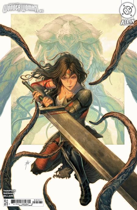 DC Comics Comic Books ABSOLUTE WONDER WOMAN #5 CVR B HOMARE CARD STOCK VAR 76194138586000521 1224DC030