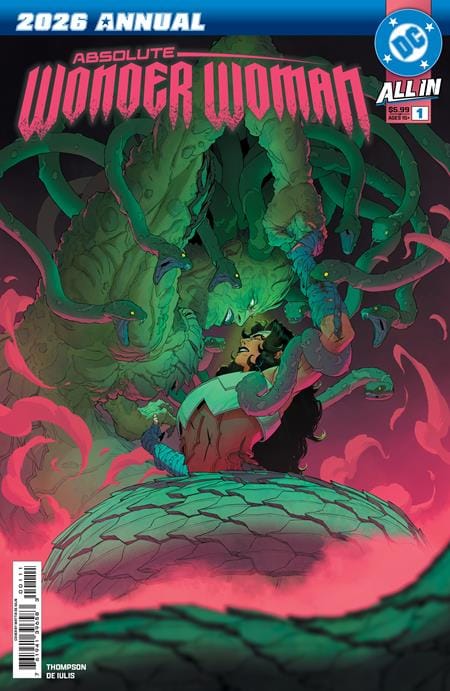 DC Comics Comic Books ABSOLUTE WONDER WOMAN ANNUAL 2026 #1 (ONE SHOT) CVR A MATTIA DE IULIS 76194139658300111 1225DC0082