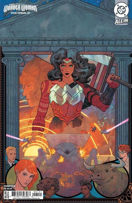 DC Comics Comic Books ABSOLUTE WONDER WOMAN ANNUAL 2026 #1 (ONE SHOT) CVR B HAYDEN SHERMAN CARD STOCK VAR 76194139658300121 1225DC0083