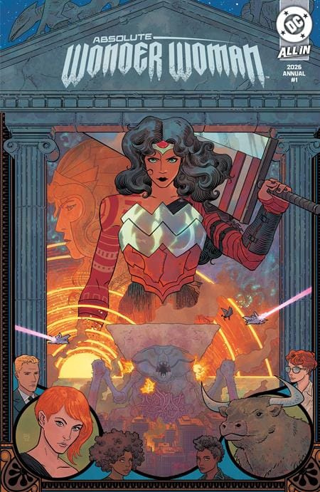 DC Comics Comic Books ABSOLUTE WONDER WOMAN ANNUAL 2026 #1 (ONE SHOT) CVR B HAYDEN SHERMAN CARD STOCK VAR 76194139658300121 1225DC0083