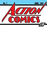 DC Comics Comic Books ACTION COMICS #1 FACSIMILE EDITION CVR B BLANK CARD STOCK VAR (2026) (Release Date: 08/26/2026) 76194139479400121 0626DC0191