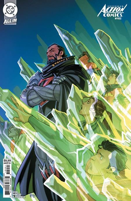 ACTION COMICS #1102 CVR B PETE WOODS CARD STOCK VAR (KINGDOM OF ZOD) (Release Date: 09/09/2026)