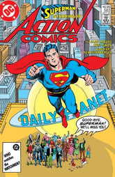 DC Comics Comic Books ACTION COMICS #583 FACSIMILE EDITION CVR C CURT SWAN FOIL VAR (WHATEVER HAPPENED TO THE MAN OF TOMORROW PART 2 OF 2) 76194139481700131 0326DC0206
