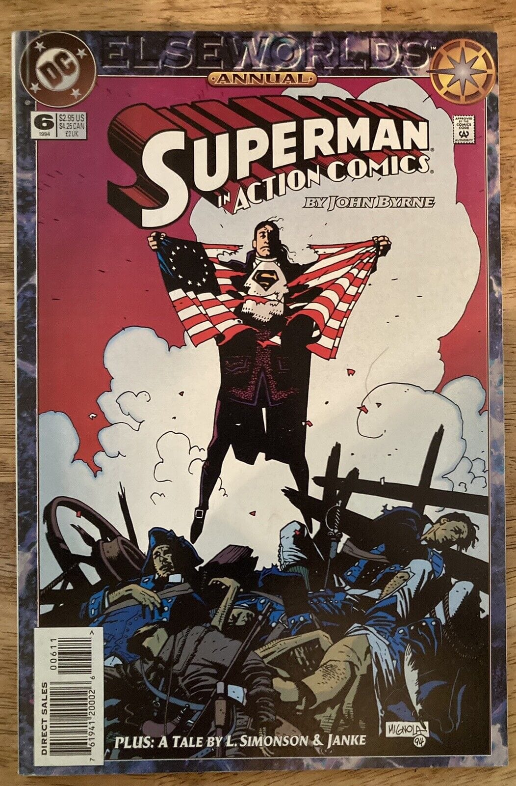 ACTION COMICS ANNUAL 6 ELSEWORLDS