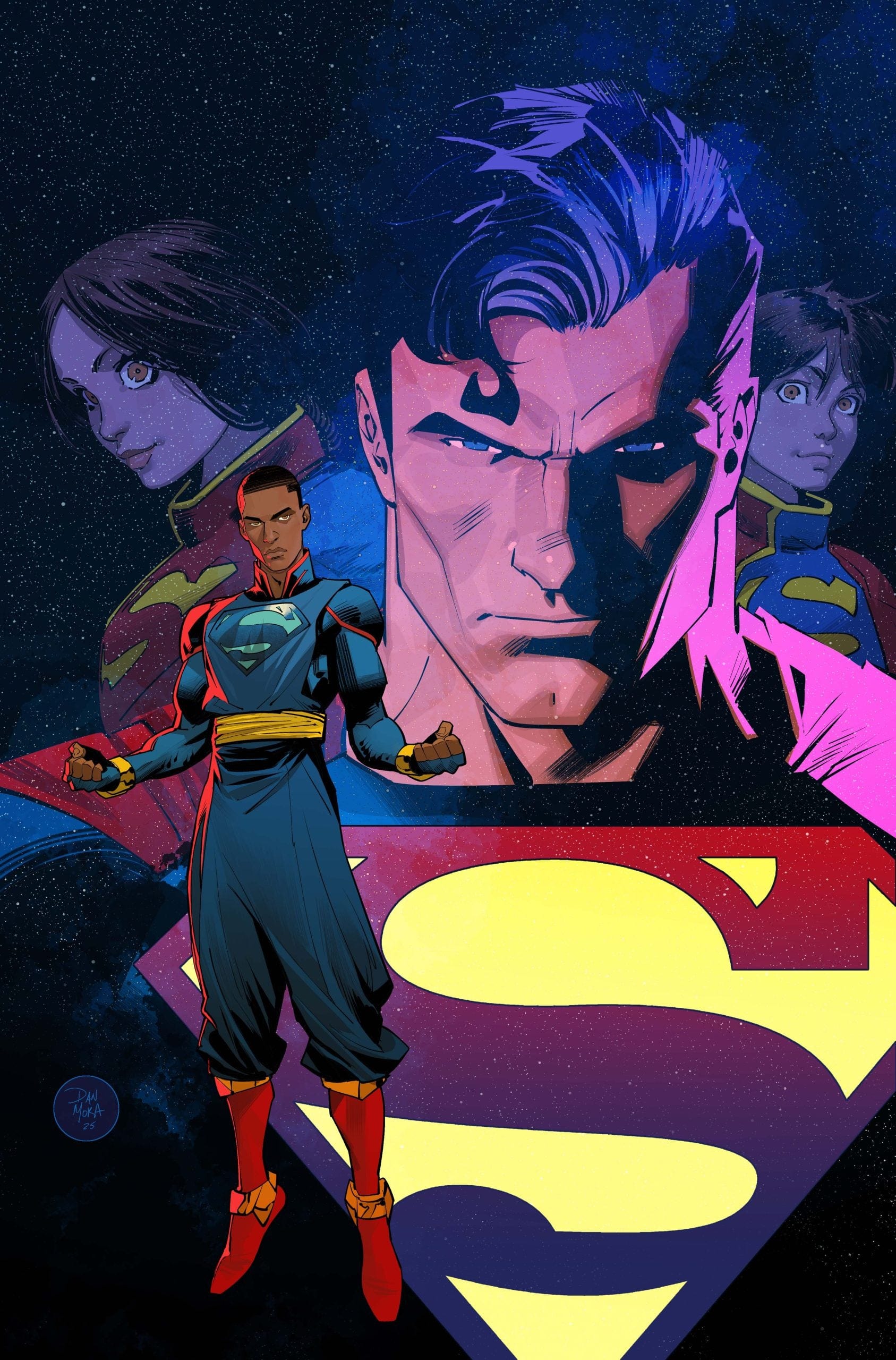 ADVENTURES OF SUPERMAN BOOK OF EL #1 (OF 12) CVR B DAN MORA CARD STOCK VAR