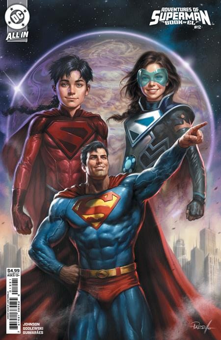 DC Comics Comic Books ADVENTURES OF SUPERMAN BOOK OF EL #12 (OF 12) CVR B LUCIO PARRILLO CARD STOCK VAR (Release Date: 09/30/2026) 76194138552501221 0726DC0204