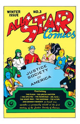 DC Comics Comic Books ALL-STAR COMICS #3 FACSIMILE EDITION CVR A EE HIBBARD 76194138220300111 0923DC265