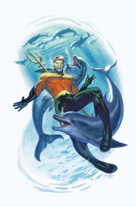 DC Comics Comic Books AQUAMAN #12 CVR C DAVID TALASKI CARD STOCK VAR (DC K.O.) 76194138869401231 1025DC0008