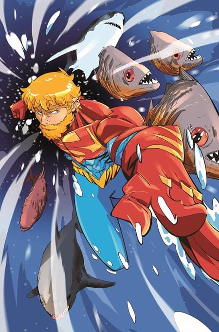 DC Comics Comic Books AQUAMAN #5 CVR D DANIELE DI NICUOLO SUPERSMASH-UP CARD STOCK VAR 76194138869400551 0325DC110