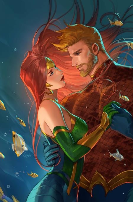 DC Comics Comic Books AQUAMAN #7 CVR C LESLEY LEIRIX LI CARD STOCK VAR 76194138869400731 0525DC164