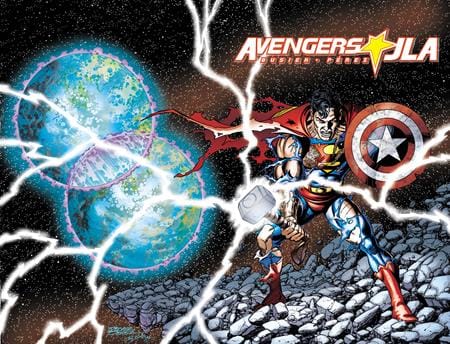 DC Comics Comic Books AVENGERS JLA #4 FACSIMILE EDITION CVR A GEORGE PEREZ WRAPAROUND (Release Date: 08/26/2026) 76194139817400411 0626DC0202