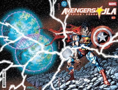 DC Comics Comic Books AVENGERS JLA #4 FACSIMILE EDITION CVR D GEORGE PEREZ WRAPAROUND FOIL VAR (Release Date: 08/26/2026) 76194139817400441 0626DC0205
