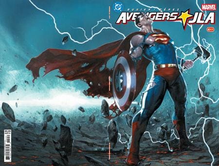DC Comics Comic Books AVENGERS JLA #4 FACSIMILE EDITION CVR E GABRIELE DELL OTTO WRAPAROUND VAR (Release Date: 08/26/2026) 76194139817400451 0626DC8036