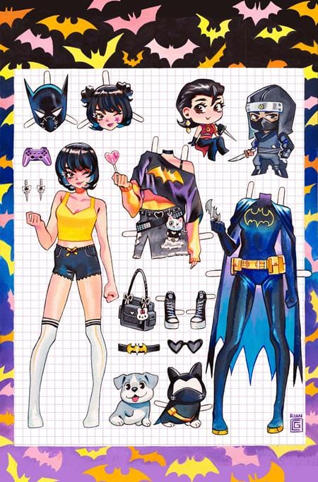 DC Comics Comic Books BATGIRL #12 CVR B RIAN GONZALES CARD STOCK VAR 76194138622501221 0825DC0115