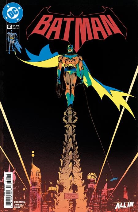 DC Comics Comic Books BATMAN #10 CVR A JORGE JIMENEZ 76194139163201011 0426DC0089