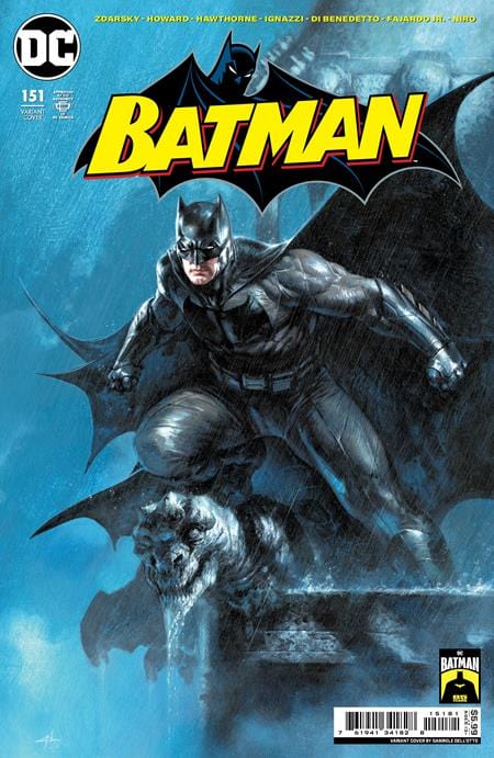 DC Comics Comic Books BATMAN #151 CVR G GABRIELE DELL OTTO BATMAN 85TH ANNIVERSARY CARD STOCK VAR (ABSOLUTE POWER) 76194134182815181 0624DC030