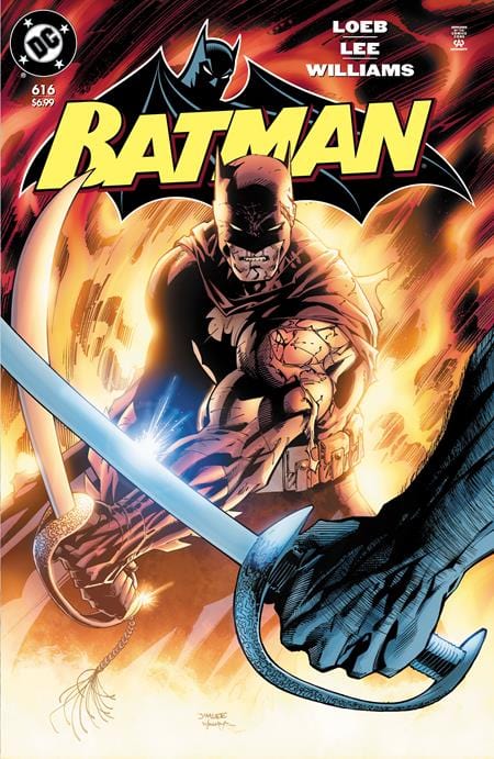 DC Comics Comic Books BATMAN #616 FACSIMILE EDITION CVR B JIM LEE & SCOTT WILLIAMS FOIL VAR 76194138890800121 0325DC198