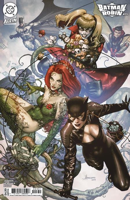DC Comics Comic Books BATMAN AND ROBIN #23 CVR D JAY ANACLETO GOTHAM CITY SIRENS CARD STOCK VAR 76194138050602351 0525DC188