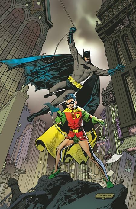 DC Comics Comic Books BATMAN AND ROBIN YEAR ONE #2 (OF 12) CVR B KEVIN NOWLAN CARD STOCK VAR 76194138313200221 0924DC133