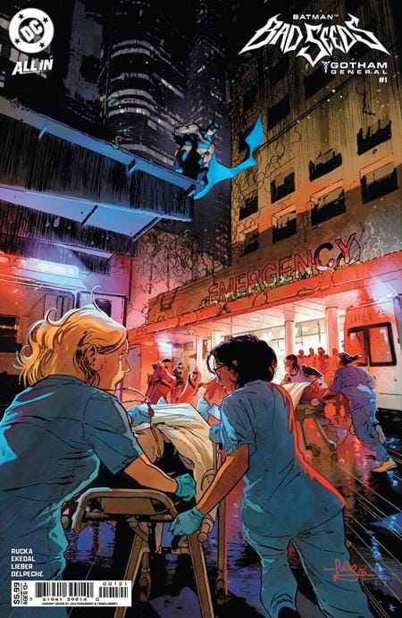 DC Comics Comic Books BATMAN BAD SEEDS GOTHAM GENERAL #1 (OF 2) CVR B JAVIER FERNANDEZ CARD STOCK VAR (Release Date: 10/28/2026) 76194139914000121 0726DC0078