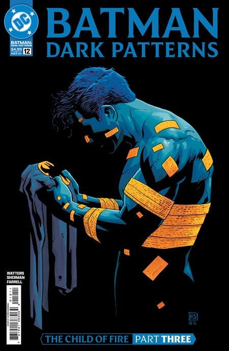 DC Comics Comic Books BATMAN DARK PATTERNS #12 (OF 12) CVR A HAYDEN SHERMAN 76194138306401211 0925DC0121