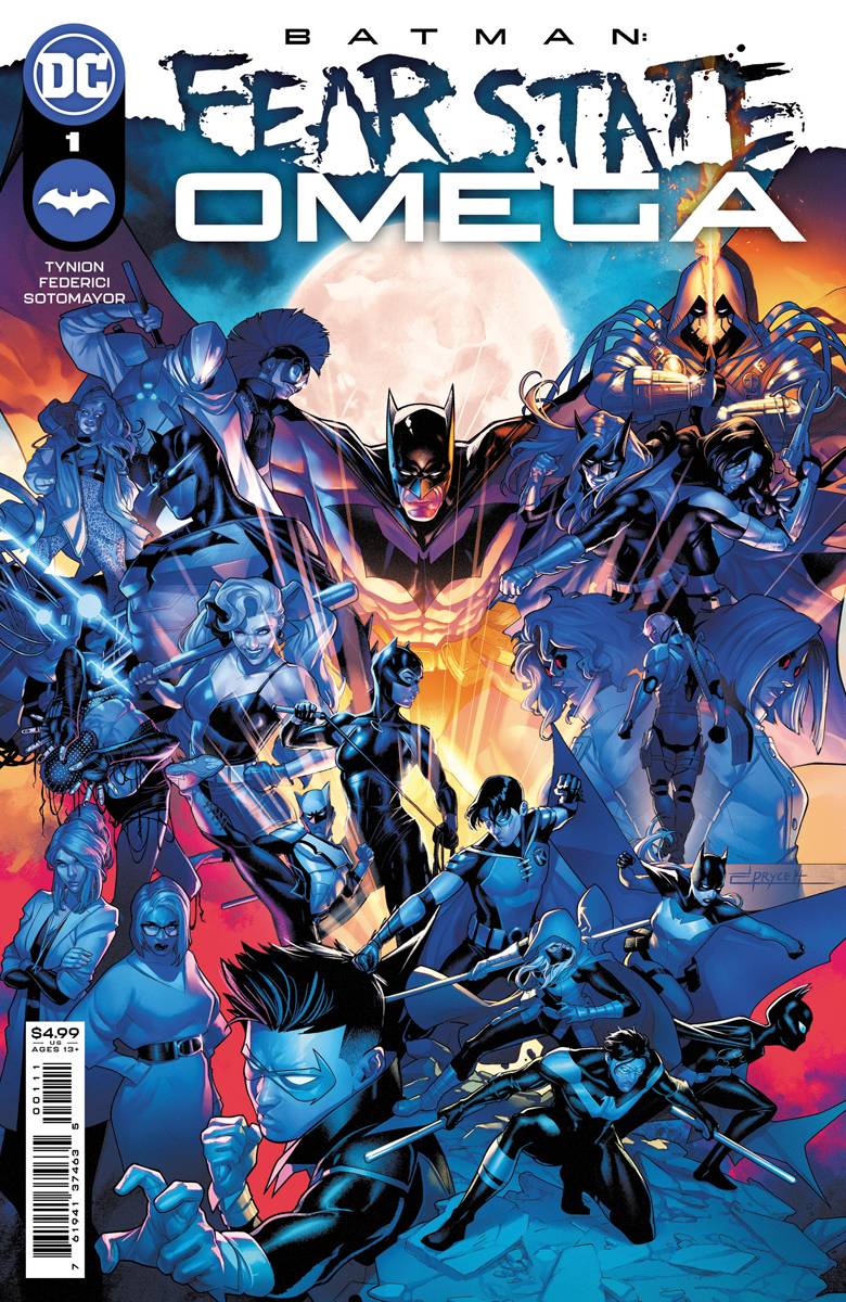 DC Comics Comic Books BATMAN FEAR STATE OMEGA #1 CVR A CAMPBELL 76194137463500111