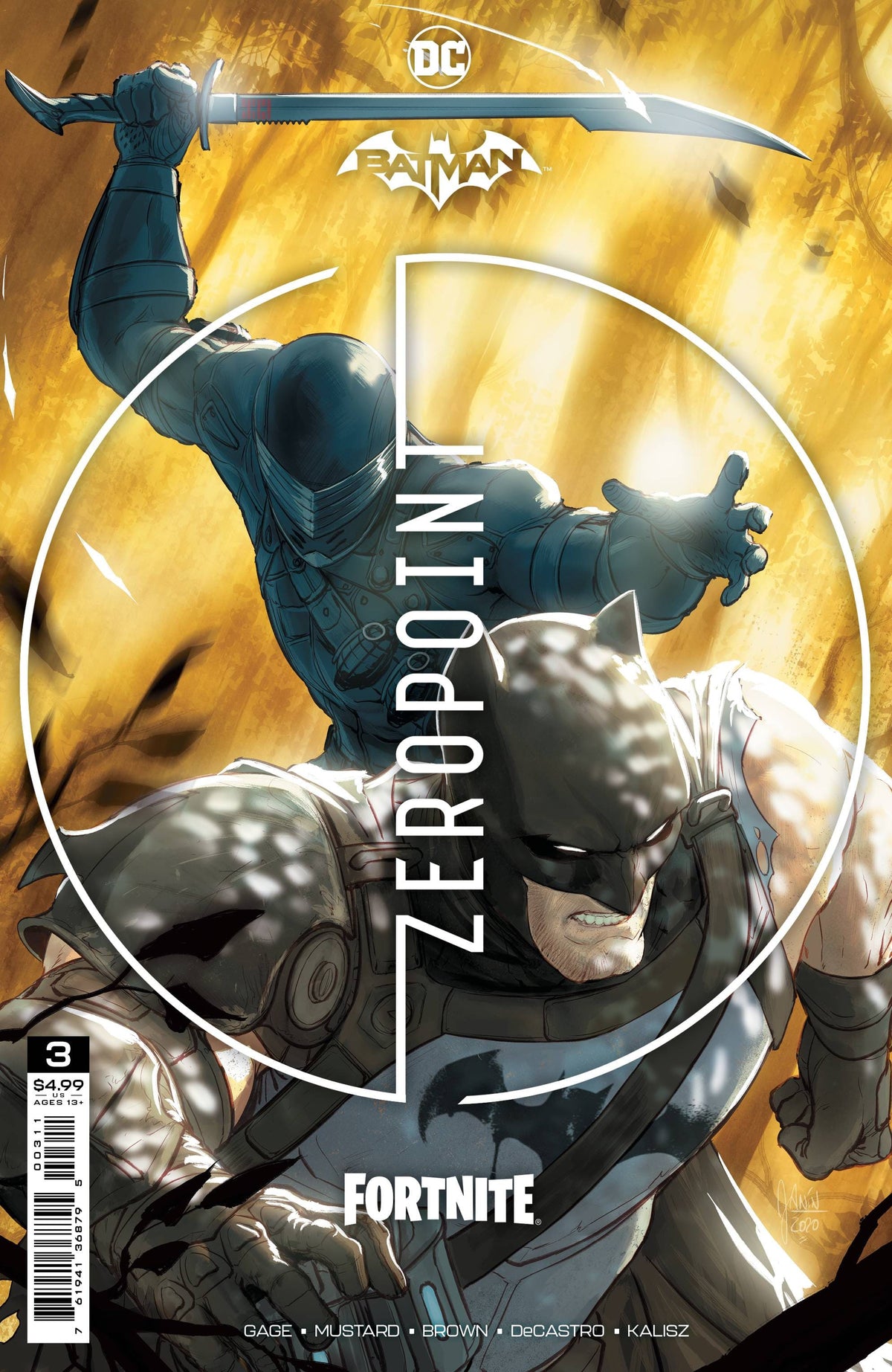 DC Comics Comic Books BATMAN FORTNITE ZERO POINT #3 76194136879500311