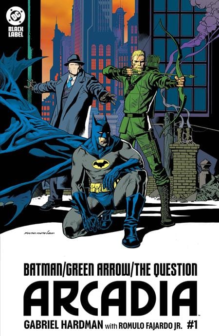 DC Comics Comic Books BATMAN GREEN ARROW THE QUESTION ARCADIA #1 (OF 4) CVR B KEVIN NOWLAN VAR (MR) 76194138681200121 0925DC0196