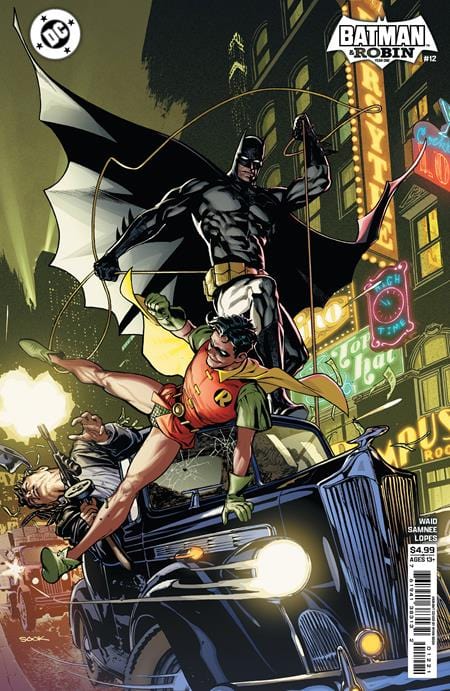 DC Comics Comic Books BATMAN & ROBIN YEAR ONE #12 (OF 12) CVR C RYAN SOOK CARD STOCK VAR 76194138313201221 0825DC0122