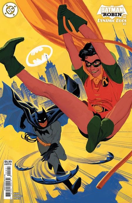 BATMAN & ROBIN YEAR ONE DYNAMIC DUOS #2 (OF 12) CVR B DAVID TALASKI CARD STOCK VAR (Release Date: 09/09/2026)