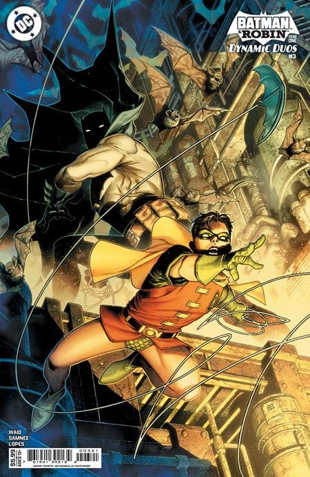 BATMAN & ROBIN YEAR ONE DYNAMIC DUOS #3 (OF 12) CVR B JIM CHEUNG CARD STOCK VAR (Release Date: 10/14/2026)