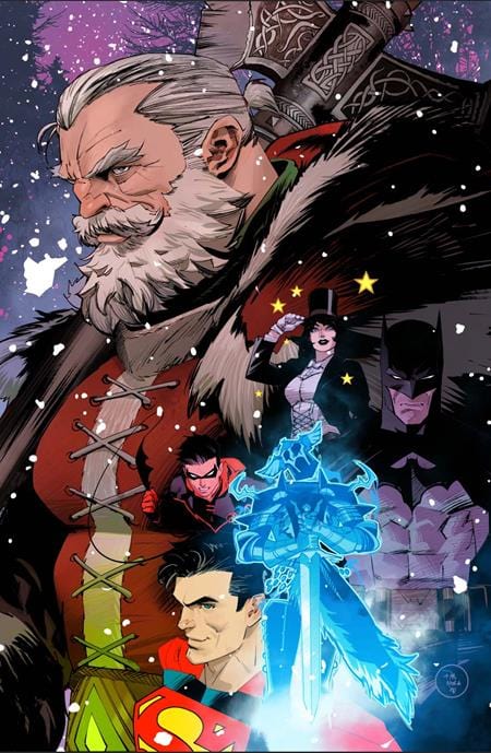 DC Comics Comic Books BATMAN SANTA CLAUS SILENT KNIGHT RETURNS #1 (OF 5) CVR B DAN MORA CARD STOCK VAR 76194138626300121 0924DC191