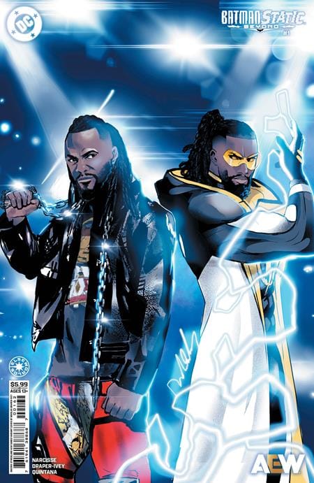 DC Comics Comic Books BATMAN STATIC BEYOND #1 (OF 6) 2ND PTG CVR B Nikolas Draper-Ivey AEW Cardstock 76194138868700162 1225DC8027