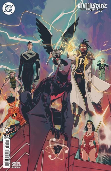 DC Comics Comic Books BATMAN STATIC BEYOND #6 (OF 6) CVR B CARMINE DI GIANDOMENICO CARD STOCK VAR 76194138868700621 0326DC0179