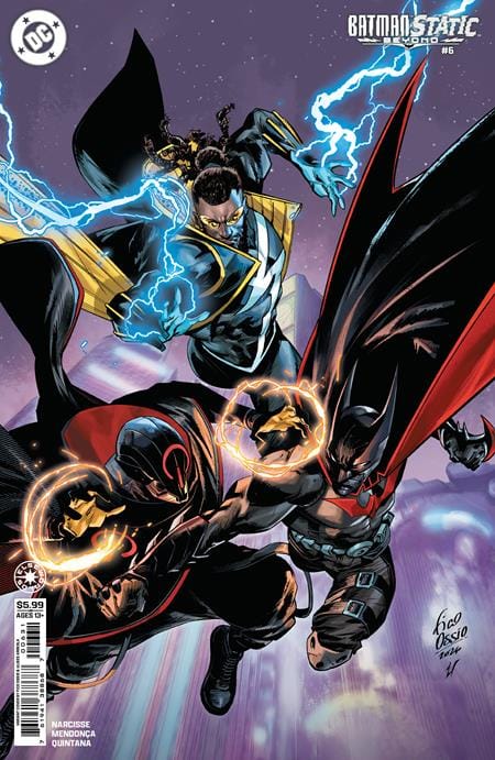 DC Comics Comic Books BATMAN STATIC BEYOND #6 (OF 6) CVR C FICO OSSIO CARD STOCK VAR 76194138868700631 0326DC0180