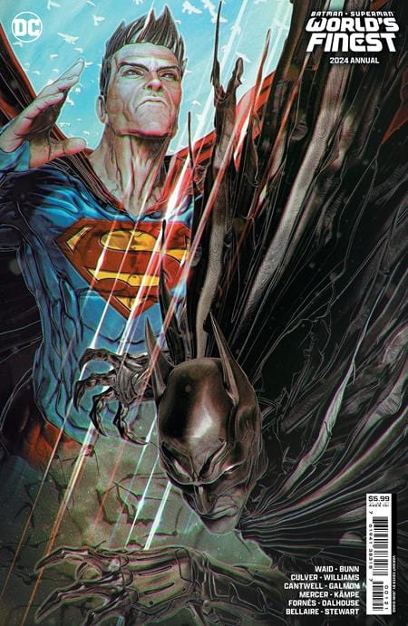 DC Comics Comic Books BATMAN SUPERMAN WORLDS FINEST 2024 ANNUAL #1 (ONE SHOT) CVR B JOHN GIANG CARD STOCK VAR 76194138318700121 1123DC089