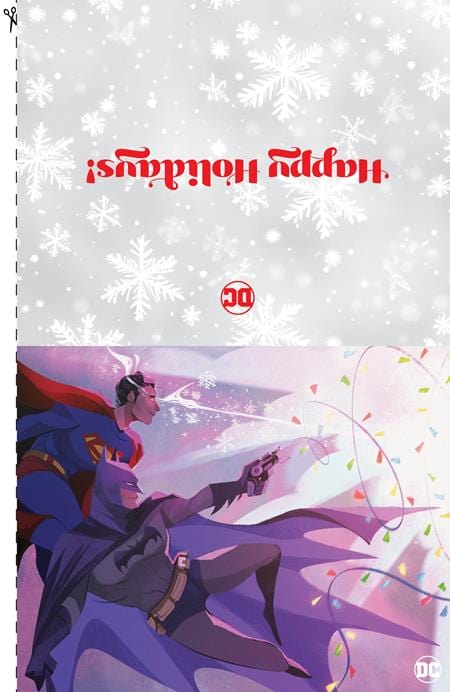 BATMAN SUPERMAN WORLDS FINEST #21 CVR C CRYSTAL KUNG DC HOLIDAY CARD SPECIAL EDITION VAR