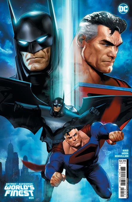 DC Comics Comic Books BATMAN SUPERMAN WORLDS FINEST #24 CVR B DAVE WILKINS CARD STOCK VAR 76194137521202421 1223DC113