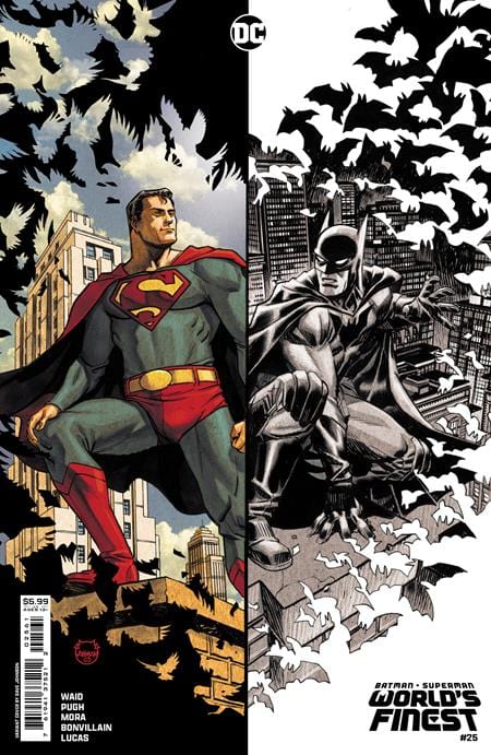 DC Comics Comic Books BATMAN SUPERMAN WORLDS FINEST #25 CVR D DAVE JOHNSON CARD STOCK VAR 76194137521202561 0124DC066