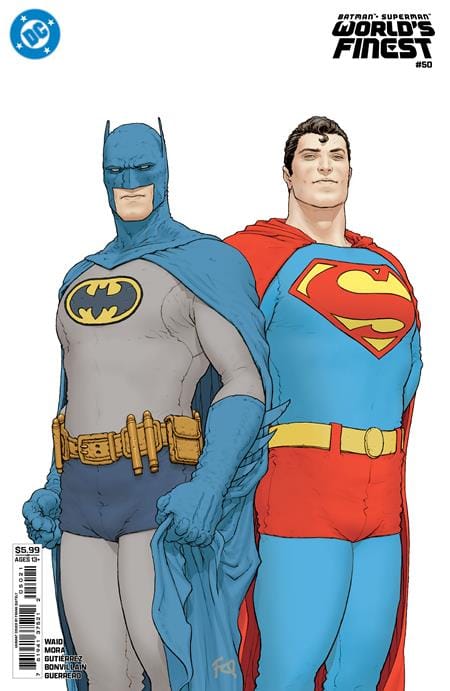 DC Comics Comic Books BATMAN SUPERMAN WORLDS FINEST #50 CVR B FRANK QUITELY CARD STOCK VAR 76194137521205021 0226DC0135