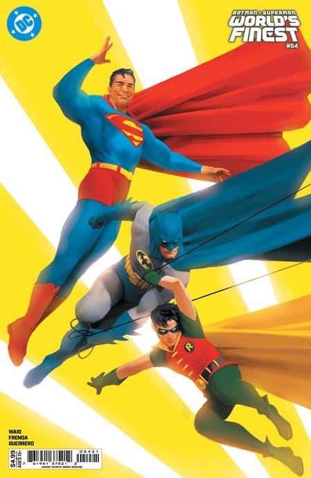 DC Comics Comic Books BATMAN SUPERMAN WORLDS FINEST #54 CVR B MIGUEL MERCADO CARD STOCK VAR (Release Date: 08/19/2026) 76194137521205421 0626DC0156