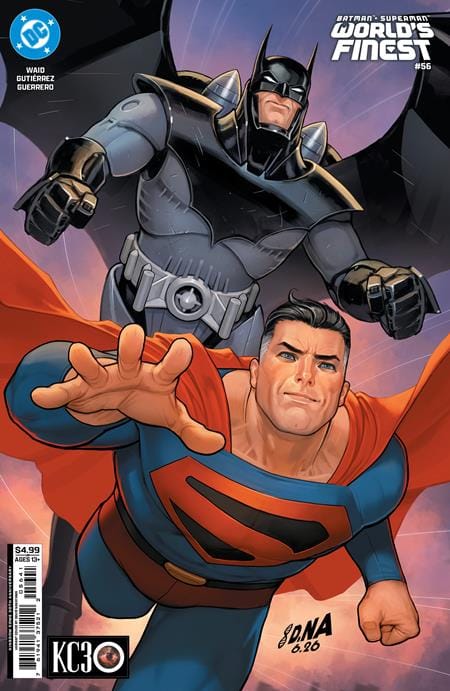 BATMAN SUPERMAN WORLDS FINEST #56 CVR D DAVID NAKAYAMA KINGDOM COME 30TH ANNIVERSARY CARD STOCK VAR (Release Date: 10/21/2026)