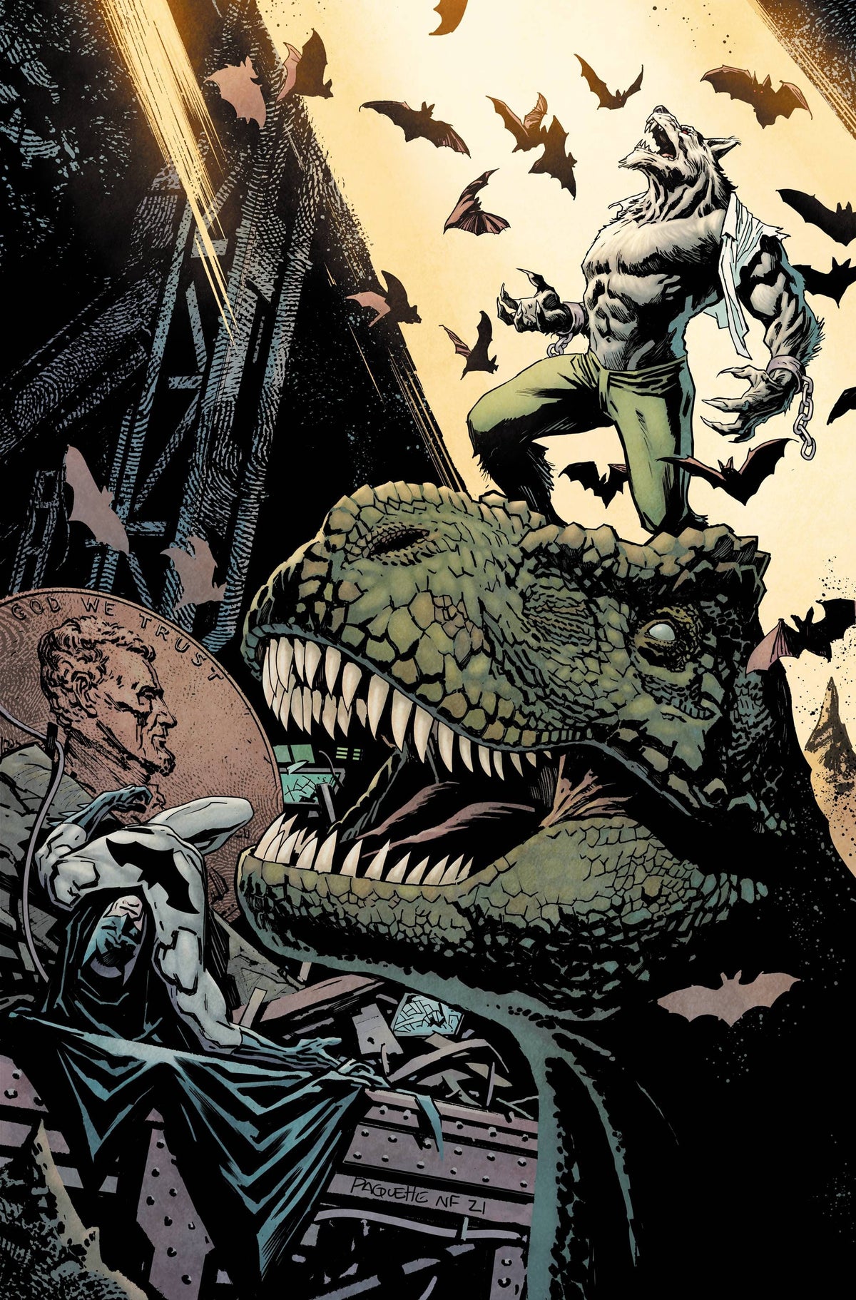 DC Comics Comic Books BATMAN VS BIGBY A WOLF IN GOTHAM #2 (OF 6) CVR A PAQUETTE (M 76194137150400211